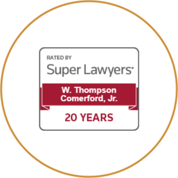 Super Lawyers 20 Years | W. Thompson Comerford